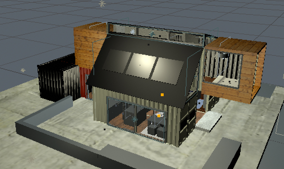 3D Model Containerhaus